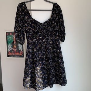 Black floral sundress! Forever 21, size medium